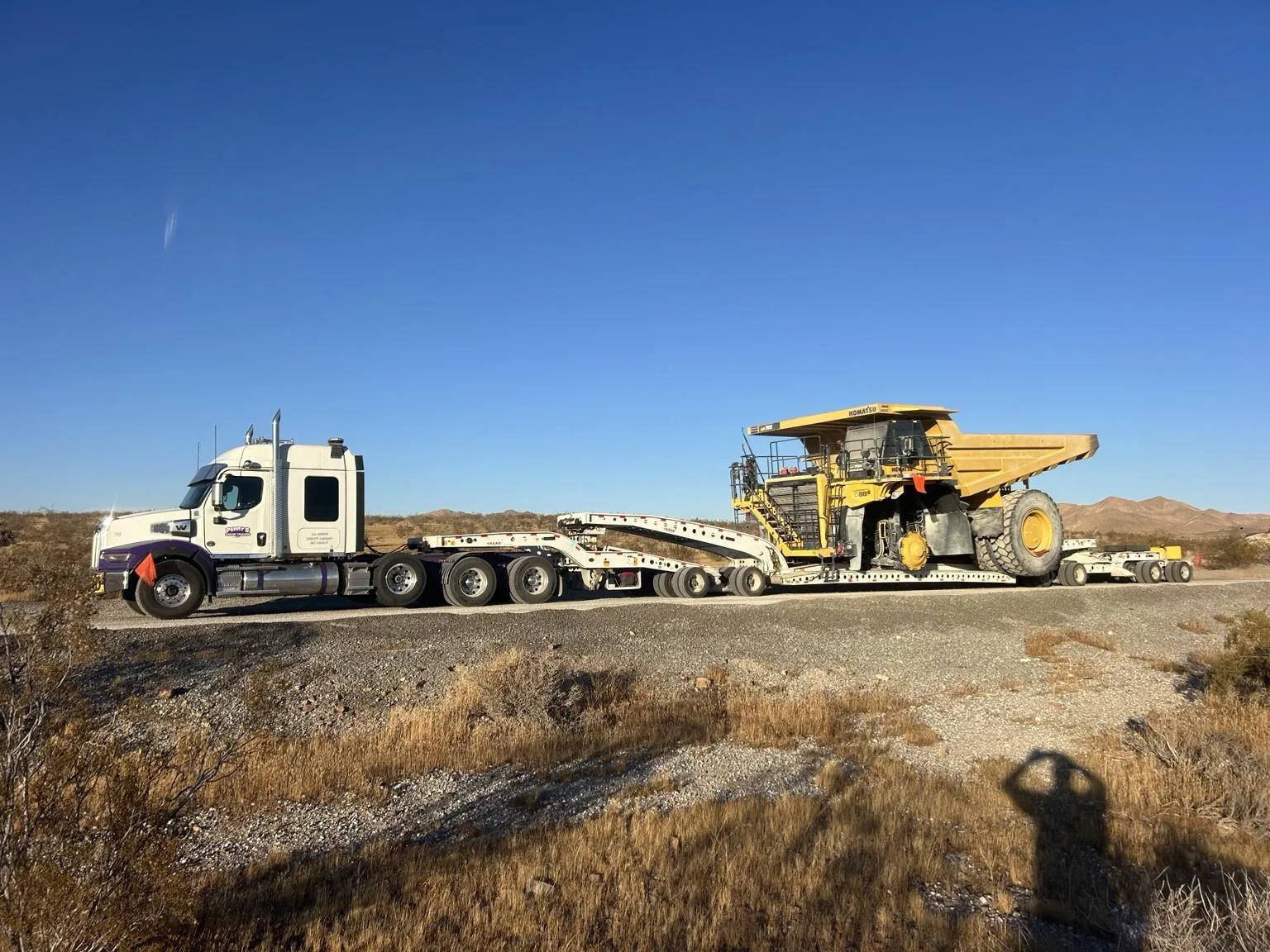 Komatsu HD785 Mining Haul Truck Relocation